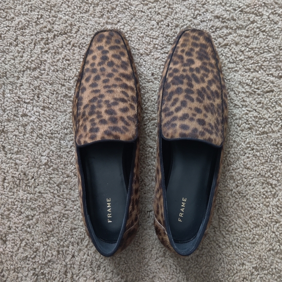 NEW Frame Animal Print Loafer - Picture 5 of 8